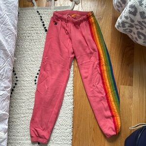 Aviator nation size small sweatpants